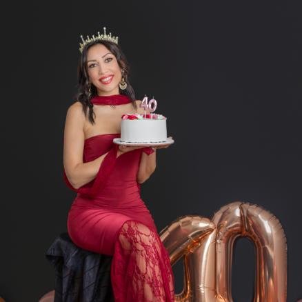 Bicester, Oxfordshire, Studio session_Woman 40th birthday.